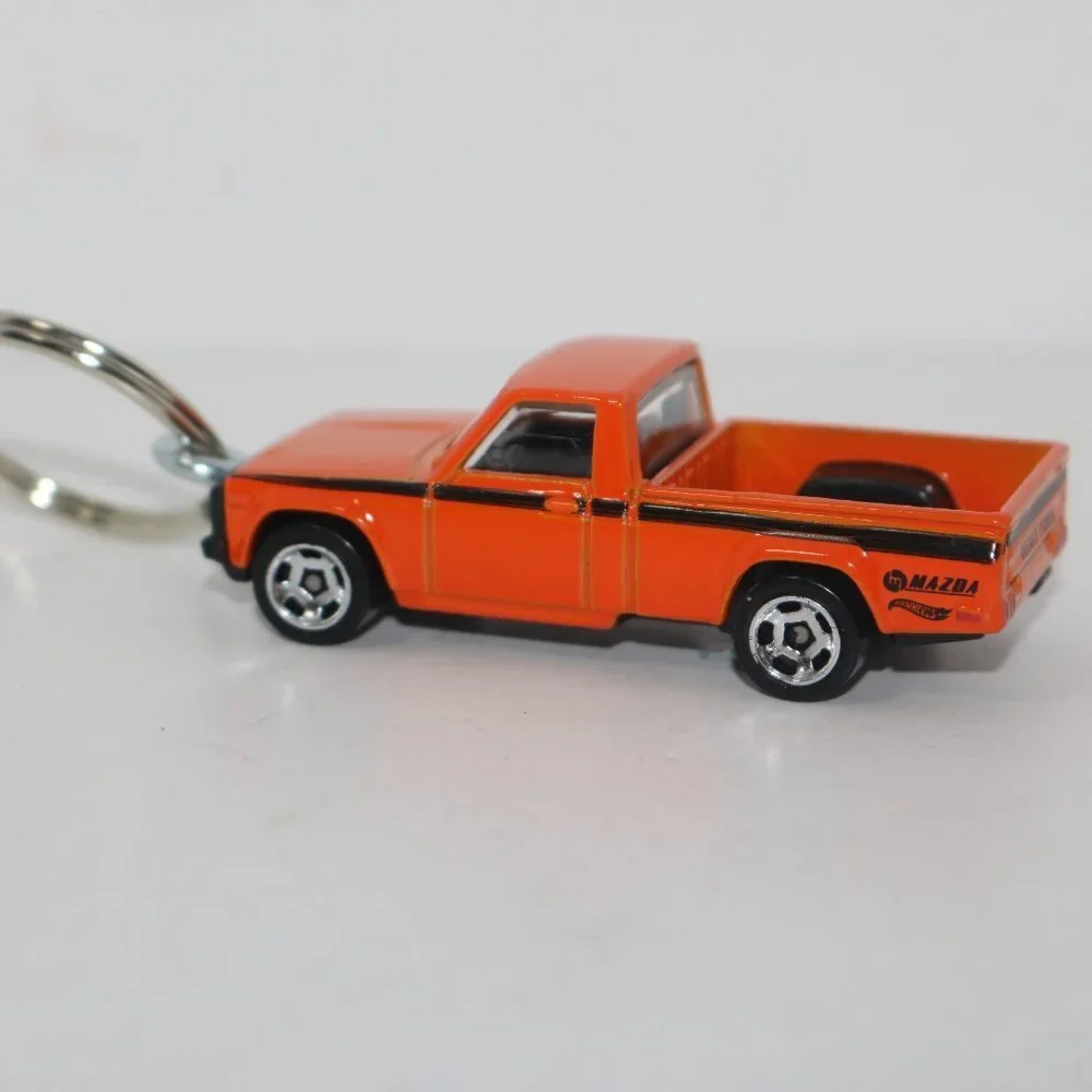 Hot Wheels Hot Trucks Mazda truck CUSTOM keychain